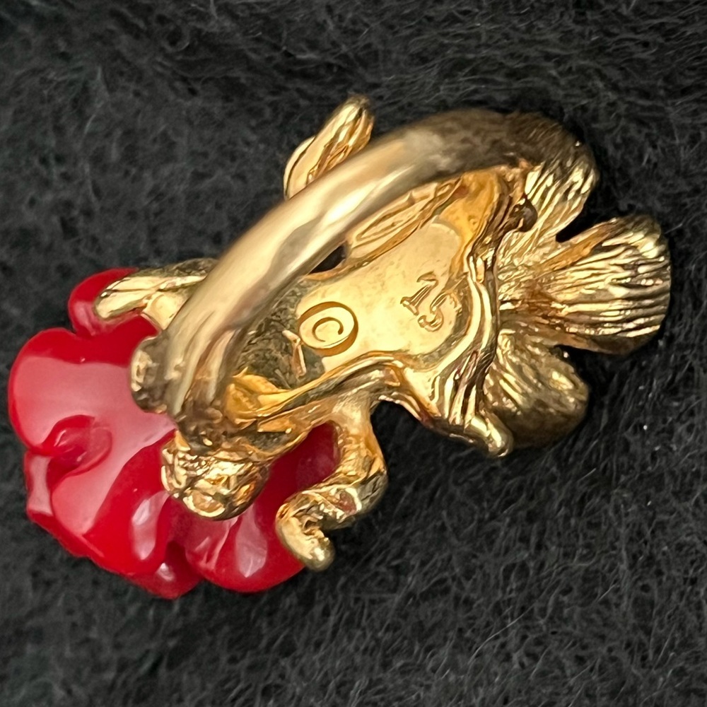 Alexander McQueen Flower Ring - Picture 15 of 16